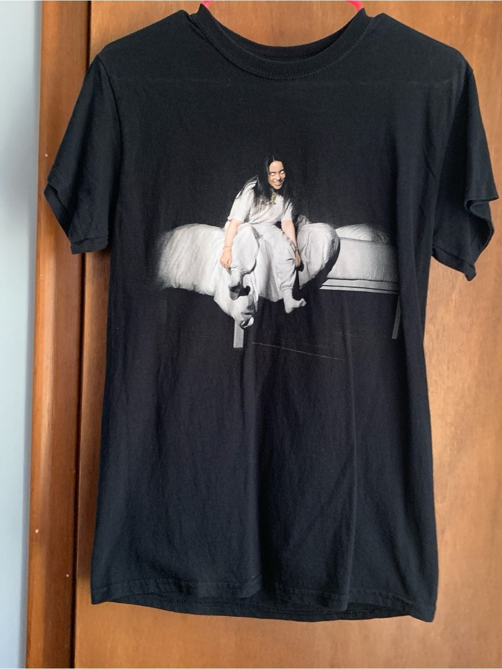 Billie Eilish World Tour Black Graphic Tee